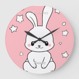 ホニー・バニー ラージ壁時計