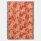 ホヌシーカメハワイアンアロハパパイヤ スローブランケット (正面縦)