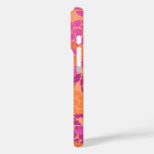 ホヌシーカメハワイアンアロハピンク Case-Mate iPhoneケース (裏面 / 左)