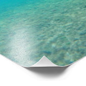 ホヌハワイイングリーンシータートルアンダーウォータープリント フォトプリント            (角)