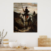 ホノアダウミエ – Don Quixote in the Mountains ポスター (キッチン)
