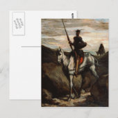 ホノアダウミエ – Don Quixote in the Mountains ポストカード (正面/裏面)