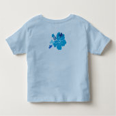 ホノルアバタフライ幼児&乳児Tシャツ トドラーTシャツ (裏面)