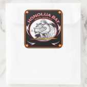 ホノルアベイマウイハワイサーフィン スクエアシール (バッグ)