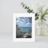 ホノルルの眺め ポストカード (スタンド正面)