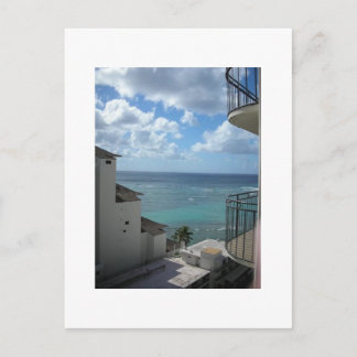 ホノルルの眺め ポストカード