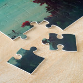 ホノルルオアフパノラマビューシティスケープ ジグソーパズル (側面)