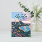 ホノルルハワイオアフワイキディアモンヘッドカード (スタンド正面)