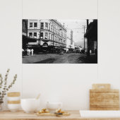 ホノルルハワイシティビューオブフォート通り ポスター (キッチン)