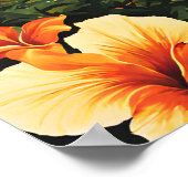 ホノルルハワイノスタルジックトラベル ポスター (角)