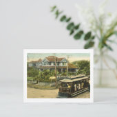 ホノルルハワイ通りシーンヴィンテージ ポストカード (スタンド正面)