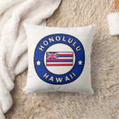 ホノルルハワイ クッション (ブランケット)