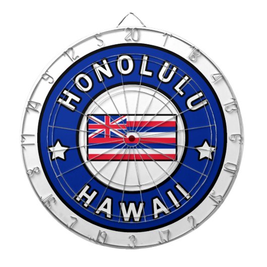 ホノルルハワイ ダーツボード (正面)