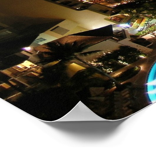 ホノルルハワイ ポスター (角)