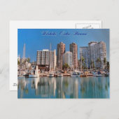 ホノルルハワイ ポストカード (正面/裏面)