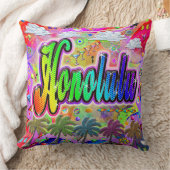 ホノルルビスタピ表現ロロー クッション (ブランケット)