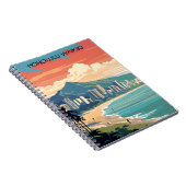 ホノルルワイキキビーチハワイパノラマビュービーチ ノートブック (右側)