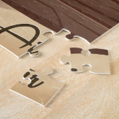 ホノルルヴィンテージバケーショントラベルプリント ジグソーパズル (側面)