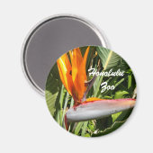 ホノルル動物園,パラダイスの鳥 マグネット (正面/裏面)