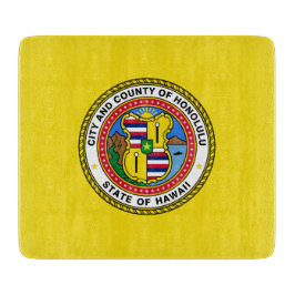 ホノルル国旗（ハワイ） カッティングボード