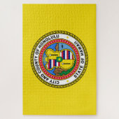 ホノルル国旗(ハワイ) ジグソーパズル (縦)