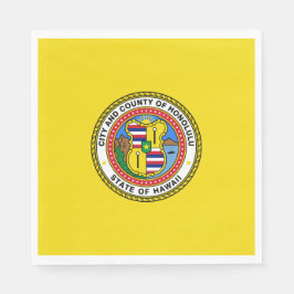 ホノルル国旗（ハワイ） スタンダードランチョンナプキン