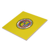 ホノルル国旗（ハワイ） タイル (側面)