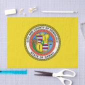 ホノルル国旗（ハワイ） 薄葉紙 (クラフト)