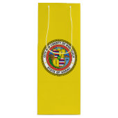 ホノルル市旗，ハワイワイン抱き枕 ワインギフトバッグ (正面)