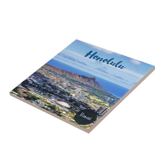 ホノルル旅行 タイル (側面)