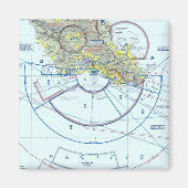 ホノルル空港断面図 マグネット (正面)