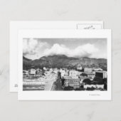 ホノルル、ハワイシティアロハタワーからの眺め ポストカード (正面/裏面)