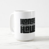 ホノルル - ハワイ コーヒーマグカップ (正面左)