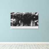 ホノルル,ハワイ – ソーセージツリー キャンバスプリント (インサイチュ (ウッドフロア))