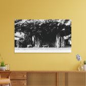 ホノルル,ハワイ – ソーセージツリー キャンバスプリント (インサイチュ (リビング))