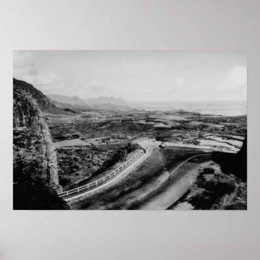 ホノルル，ハワイ – パリビュー ポスター (正面)