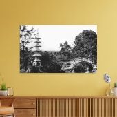 ホノルル,ハワイ – モアノルアガーデンズの景色 キャンバスプリント (インサイチュ (リビング))