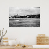 ホノルル, HA – モアナの景色と王室のハワイアン ポスター (キッチン)