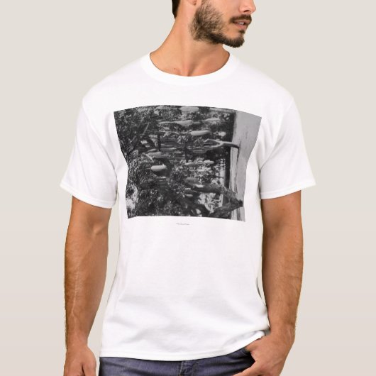 ホノルル、HI -ハワイ大学 Tシャツ (正面)