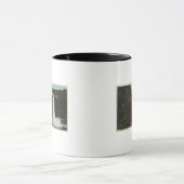 ホノルル， HI – レインボー滝の表示 マグカップ (中央)