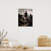 ホノーレダウミエードン・キホーテ ポスター (キッチン)