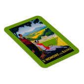 ホノーレベインヴィンテージポスターヨーロッパ マグネット (右側)