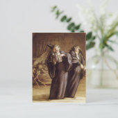 ホノーレ・ダウミエによる二人の医者と死 ポストカード (スタンド正面)