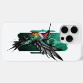 ホバリングジュエル：優雅なハミングバードが飛行中 Case-Mate iPhoneケース (裏面 (横))
