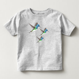 ホバリングJacobin Hummingbird – 透明。 トドラーTシャツ