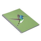 ホバリングJacobin Hummingbird – 透明。 ノートブック (右側)