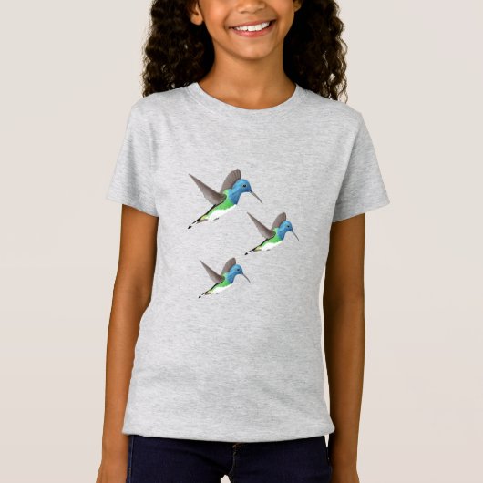 ホバリングJacobin Hummingbird – 透明。 Tシャツ (正面)
