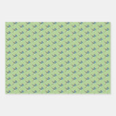 ホバリングJacobin Hummingbird - transp.3階調 ラッピングペーパーシート (正面2)