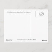 ホバレーレインフォレストハガキ ポストカード (裏面)