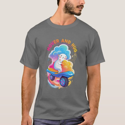ホバーとハグ Tシャツ (正面)